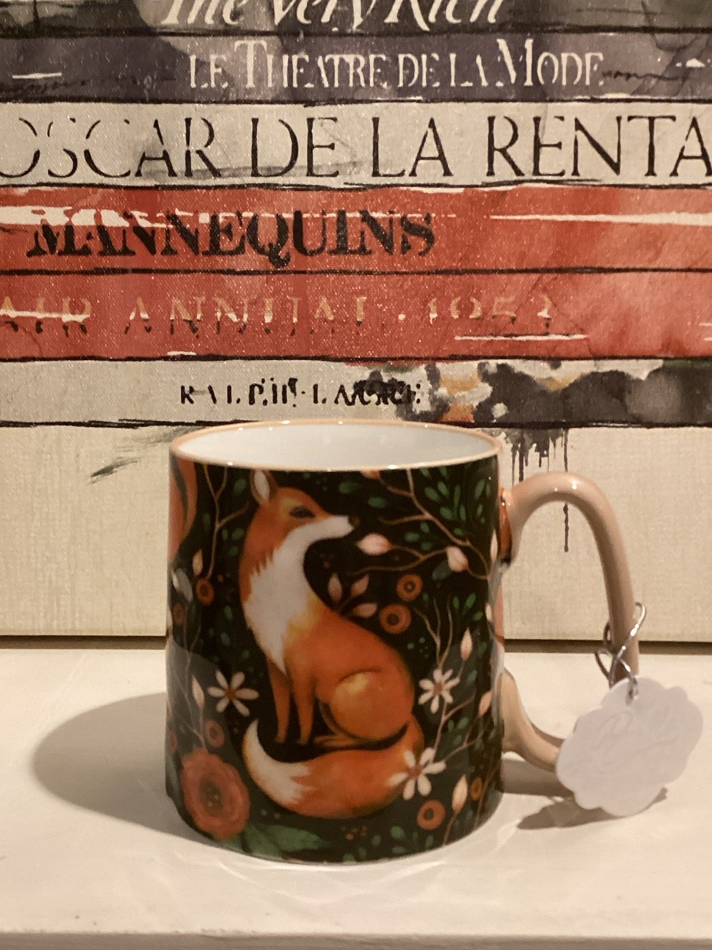 Whimsical Fox Autumn Coffee Mug